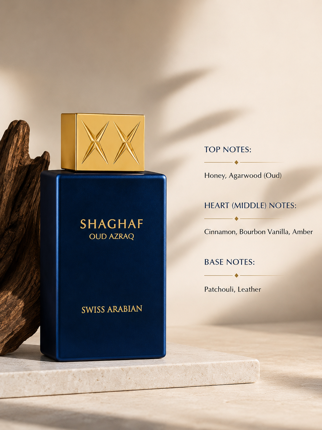 Swiss Arabian Shaghaf Oud Azraq 75ml EDP - Unisex