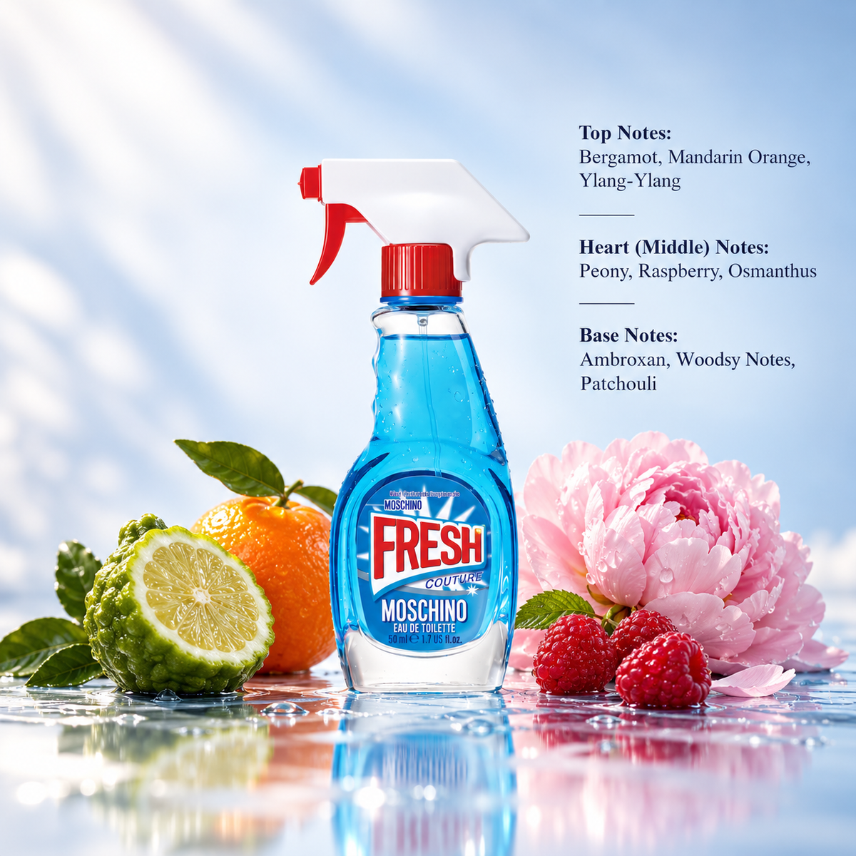 Moschino Fresh Couture Eau de Toilette 50 ml - Femme