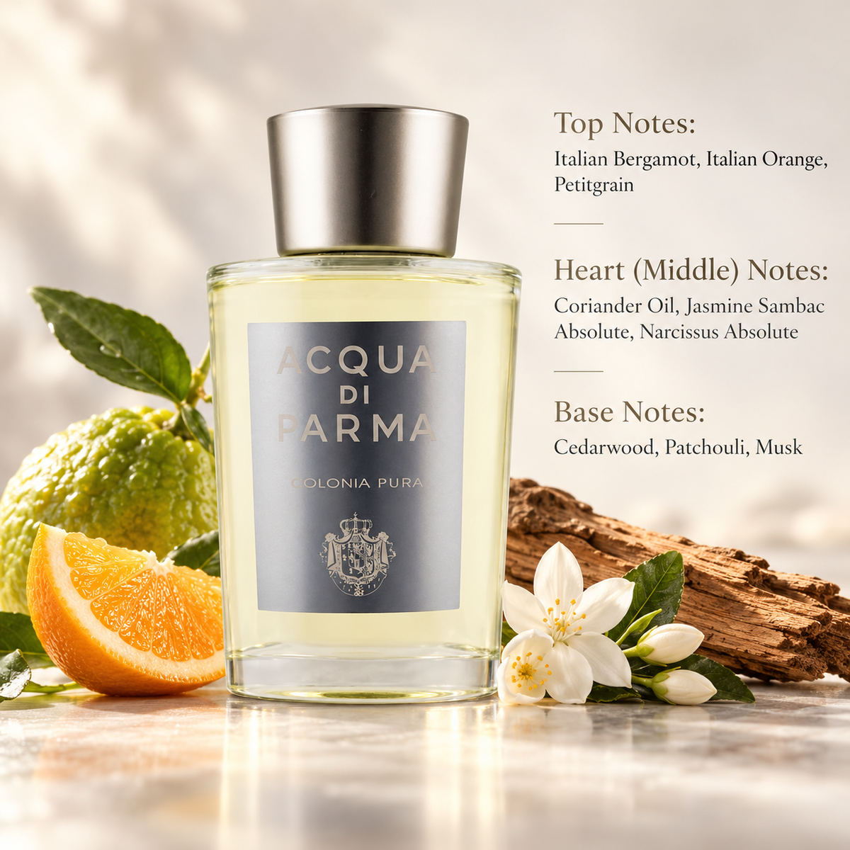Acqua Di Parma Colonia Pura 100 ml EDC - Unisexe