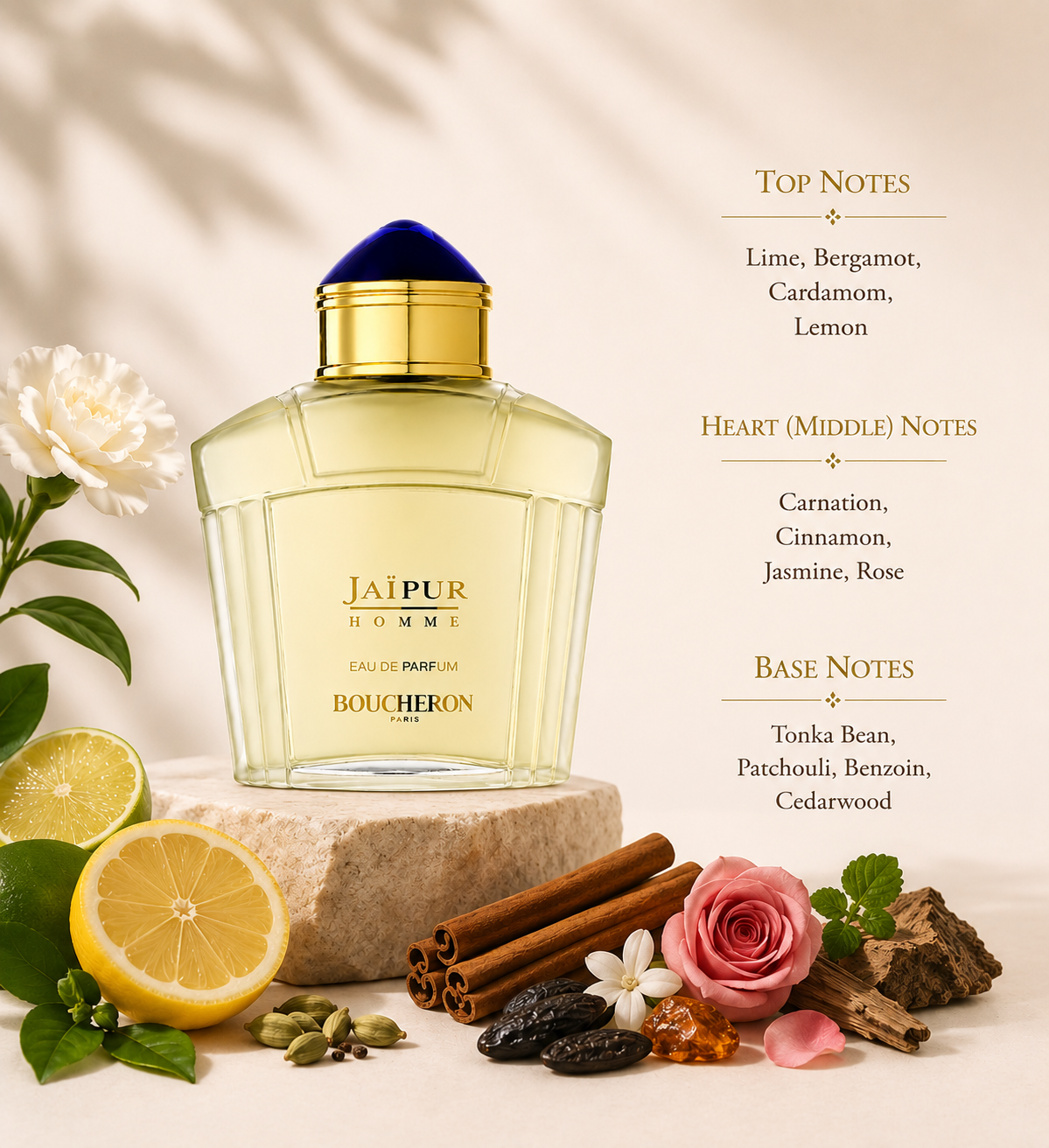 Boucheron Jaipur Homme 100ml EDP - Men