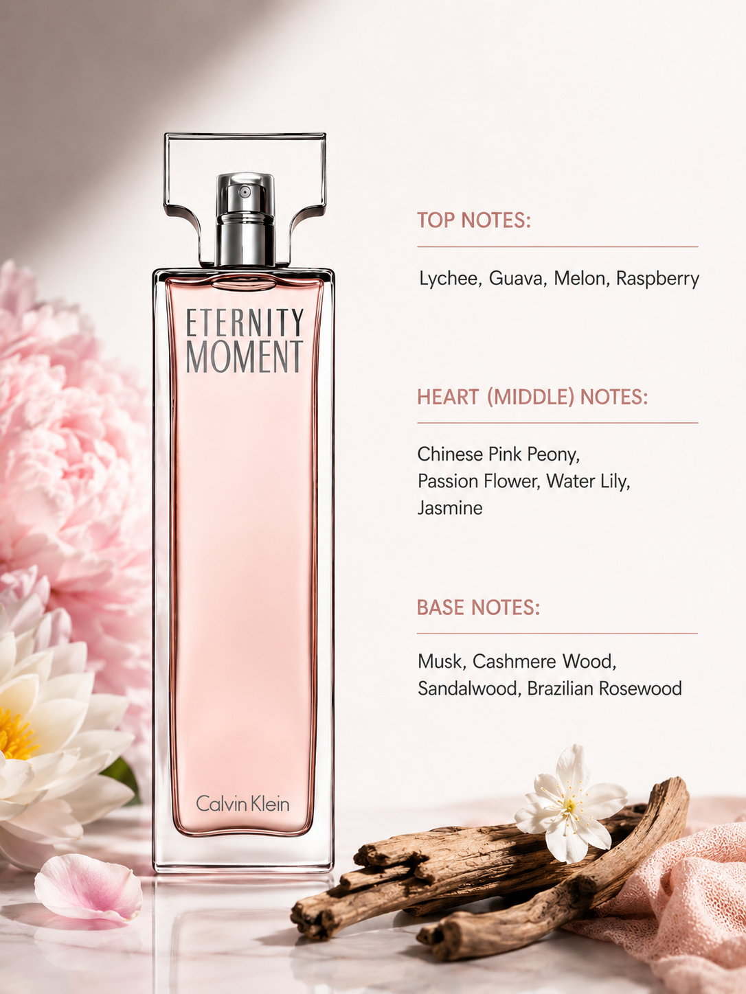 Calvin Klein Eternity Moment 100ml EDP - Women