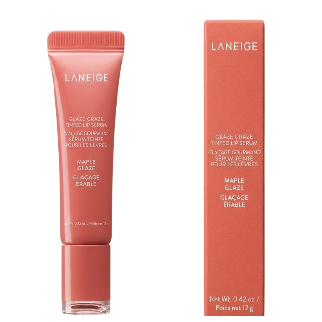 LANEIGE Glaze Craze Tinted Lip Serum - Maple Glaze 12g
