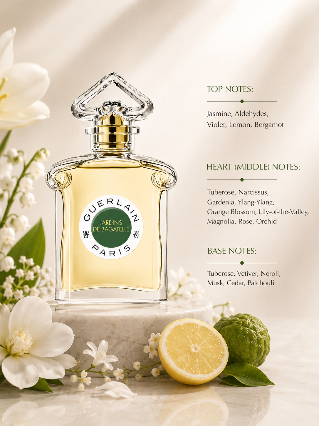 Guerlain Jardins De Bagatelle 75ml EDT - Women