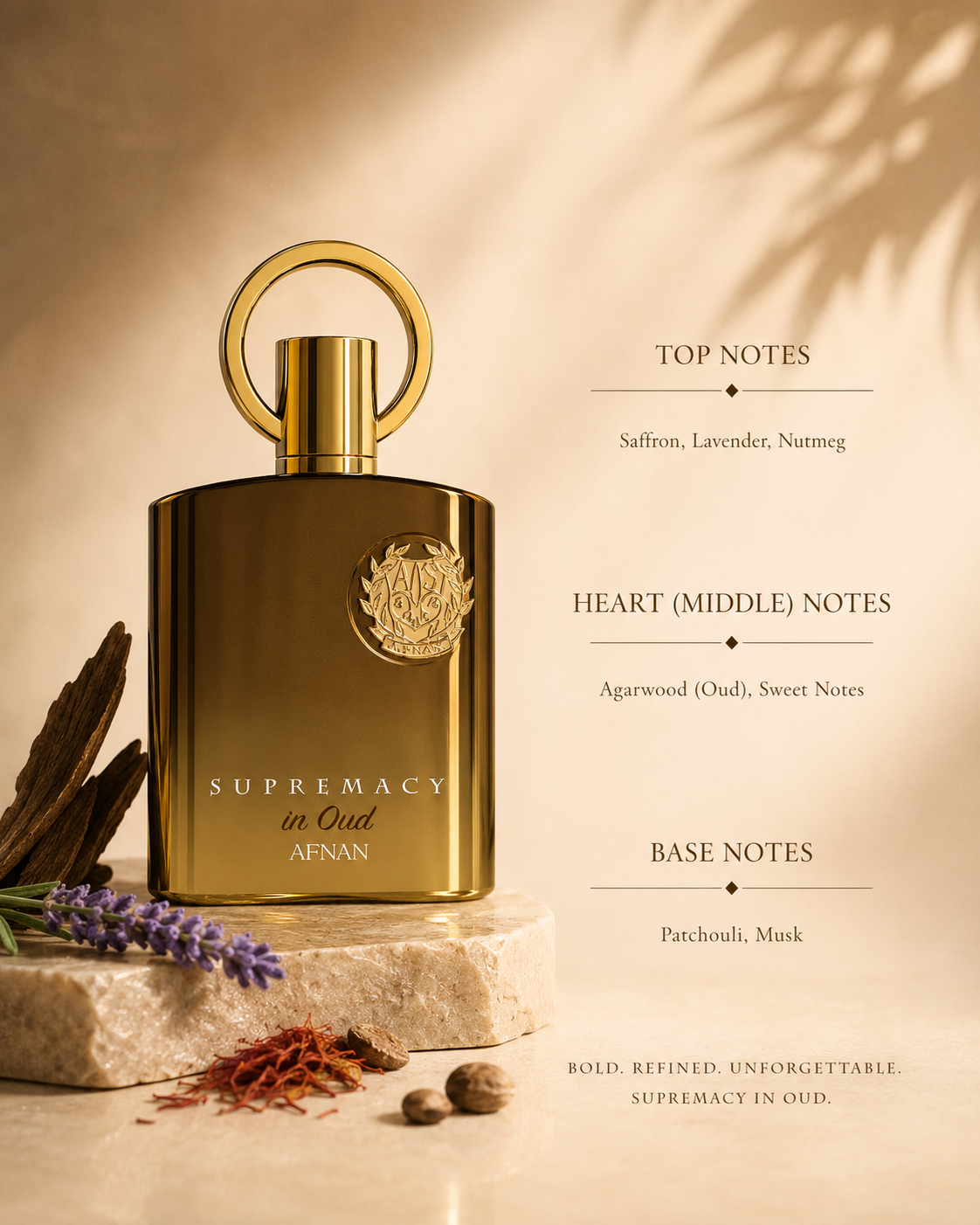 Afnan Supremacy In Oud 100ml EDP - Unisex