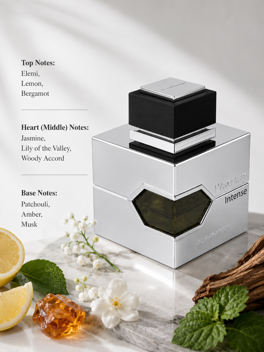Al Haramain L'Aventure Intense 100ml EDP - Men