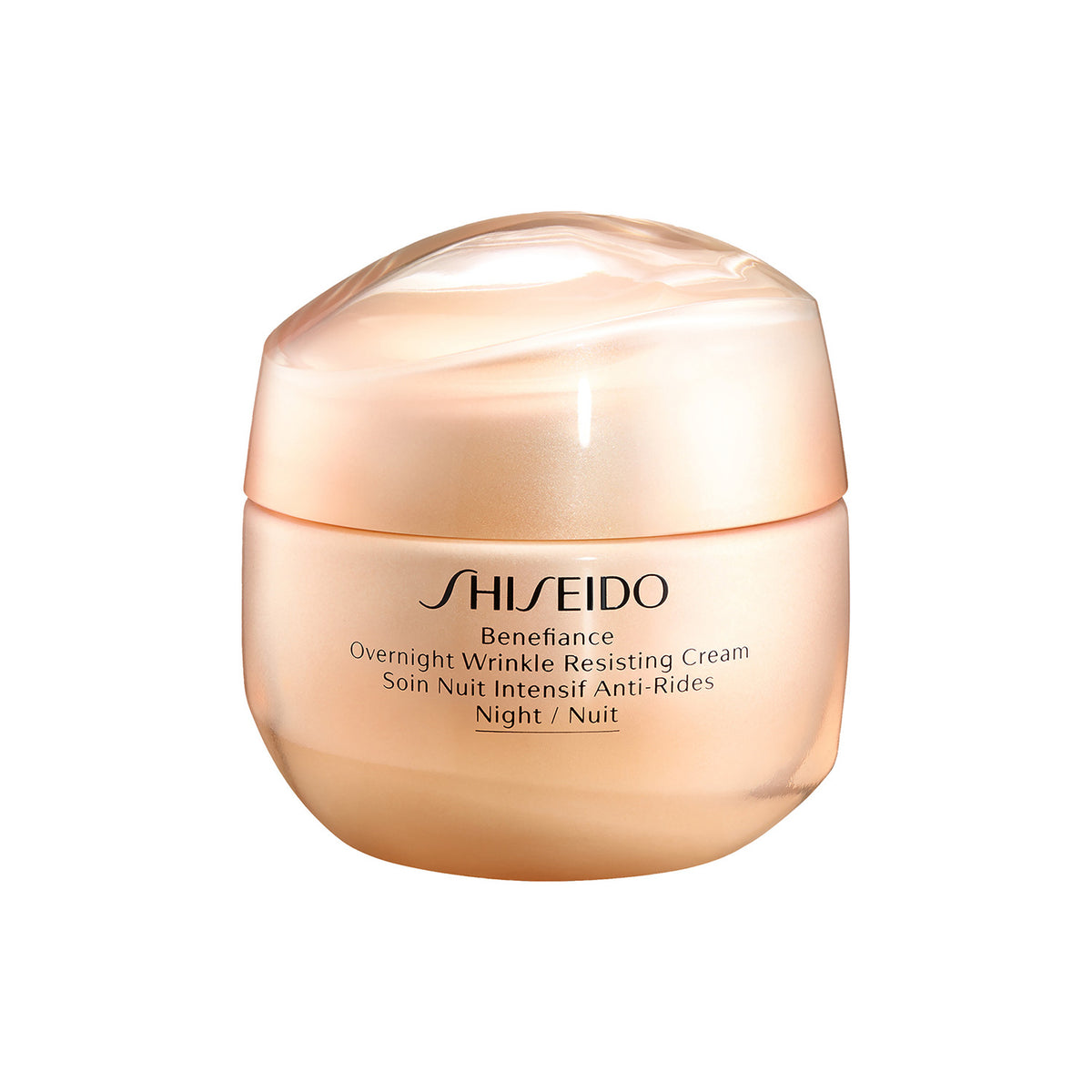 Shiseido Benefiance Overnight Wrinkle Resisting Cream 50ml jar