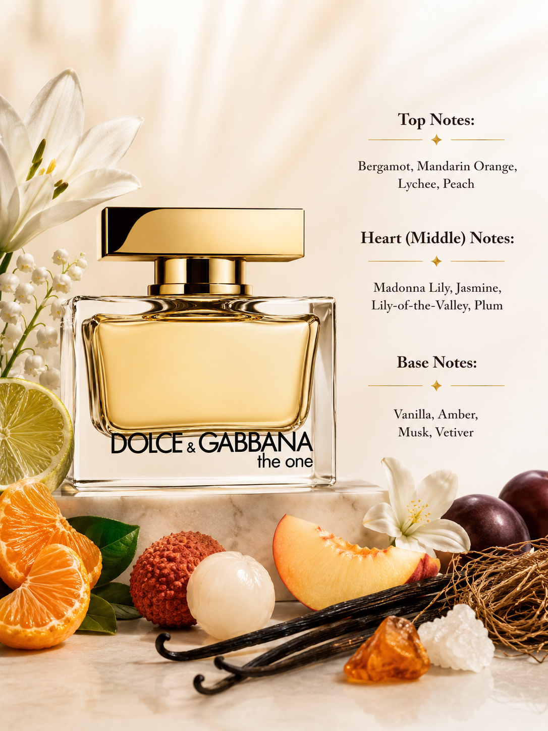 Dolce & Gabbana The One 75ml EDP - Women